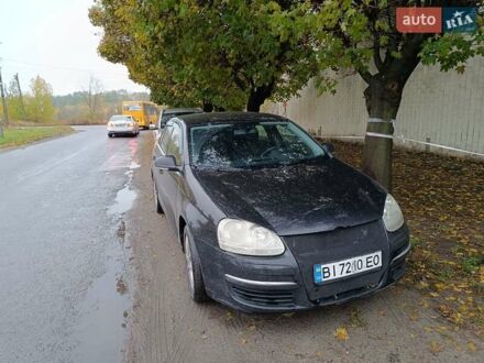 Черный Фольксваген Джетта, объемом двигателя 1.9 л и пробегом 344 тыс. км за 4600 $, фото 1 на Automoto.ua