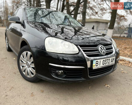 Черный Фольксваген Джетта, объемом двигателя 1.6 л и пробегом 195 тыс. км за 5400 $, фото 1 на Automoto.ua