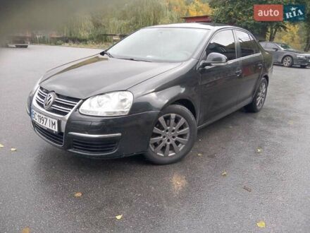 Фольксваген Джетта 2008 в Монастыриске на Automoto.ua Черный Фольксваген Джетта, объемом двигателя 1.9 л и пробегом 310 тыс. км за 5150 $, фото 1 на Automoto.ua