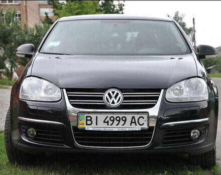 Черный Фольксваген Джетта, объемом двигателя 1.4 л и пробегом 280 тыс. км за 6500 $, фото 1 на Automoto.ua