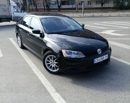 Черный Фольксваген Джетта, объемом двигателя 2 л и пробегом 190 тыс. км за 7300 $, фото 1 на Automoto.ua