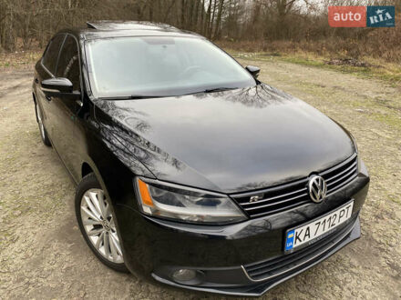 Черный Фольксваген Джетта, объемом двигателя 2.5 л и пробегом 239 тыс. км за 10200 $, фото 1 на Automoto.ua