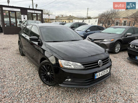 Черный Фольксваген Джетта, объемом двигателя 1.8 л и пробегом 165 тыс. км за 10999 $, фото 1 на Automoto.ua