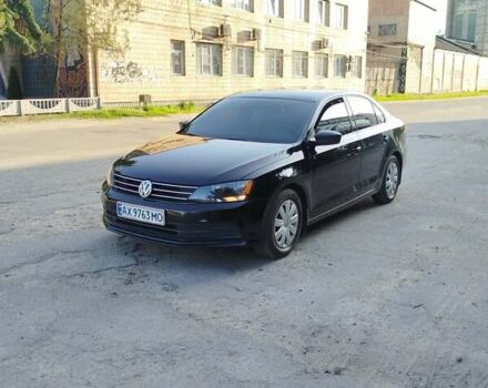 Черный Фольксваген Джетта, объемом двигателя 2 л и пробегом 140 тыс. км за 8800 $, фото 1 на Automoto.ua