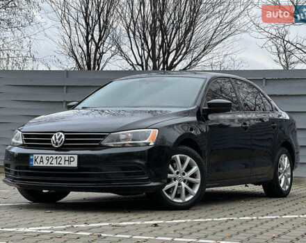 Черный Фольксваген Джетта, объемом двигателя 1.8 л и пробегом 200 тыс. км за 8400 $, фото 1 на Automoto.ua