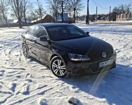 Черный Фольксваген Джетта, объемом двигателя 2 л и пробегом 234 тыс. км за 8200 $, фото 1 на Automoto.ua