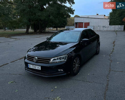 Черный Фольксваген Джетта, объемом двигателя 1.8 л и пробегом 118 тыс. км за 9500 $, фото 1 на Automoto.ua