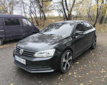 Черный Фольксваген Джетта, объемом двигателя 2 л и пробегом 270 тыс. км за 9400 $, фото 1 на Automoto.ua