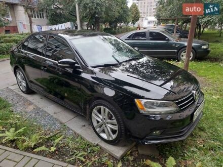 Фольксваген Джетта 2015 в Дрогобыче на Automoto.ua Черный Фольксваген Джетта, объемом двигателя 2 л и пробегом 82 тыс. км за 10000 $, фото 1 на Automoto.ua
