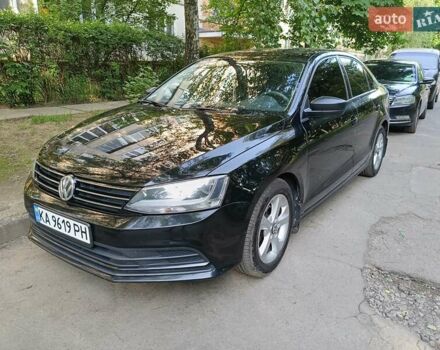 Черный Фольксваген Джетта, объемом двигателя 1.98 л и пробегом 140 тыс. км за 10500 $, фото 1 на Automoto.ua