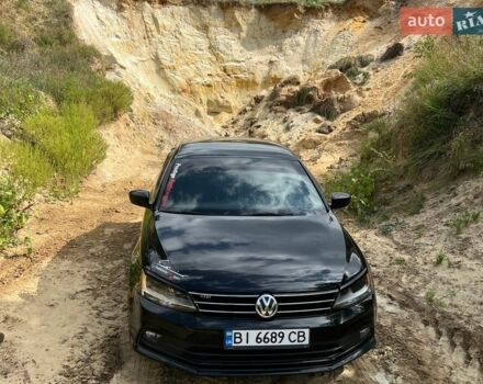 Черный Фольксваген Джетта, объемом двигателя 1.8 л и пробегом 147 тыс. км за 10500 $, фото 1 на Automoto.ua