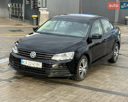 Черный Фольксваген Джетта, объемом двигателя 1.98 л и пробегом 210 тыс. км за 8500 $, фото 1 на Automoto.ua