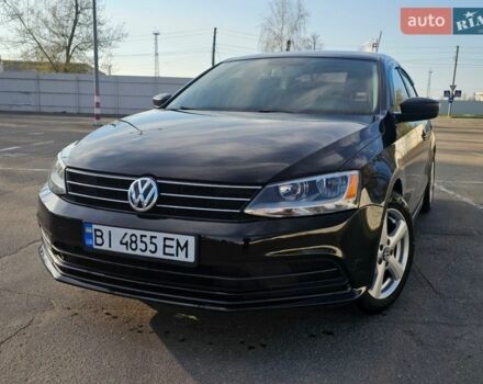 Черный Фольксваген Джетта, объемом двигателя 1.4 л и пробегом 122 тыс. км за 10300 $, фото 1 на Automoto.ua