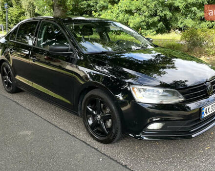Черный Фольксваген Джетта, объемом двигателя 1.4 л и пробегом 220 тыс. км за 9400 $, фото 1 на Automoto.ua