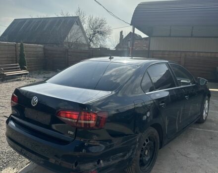 Черный Фольксваген Джетта, объемом двигателя 1.6 л и пробегом 130 тыс. км за 3200 $, фото 1 на Automoto.ua