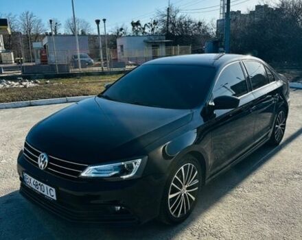 Черный Фольксваген Джетта, объемом двигателя 1.8 л и пробегом 143 тыс. км за 11500 $, фото 1 на Automoto.ua