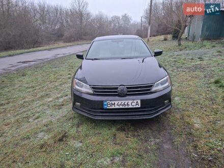Черный Фольксваген Джетта, объемом двигателя 1.8 л и пробегом 180 тыс. км за 12800 $, фото 1 на Automoto.ua