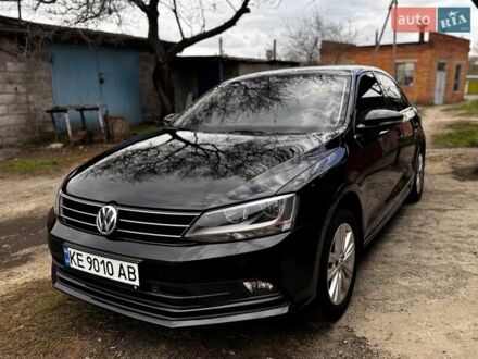 Фольксваген Джетта 2016 в Днепре (Днепропетровске) на Automoto.ua Черный Фольксваген Джетта, объемом двигателя 1.6 л и пробегом 180 тыс. км за 12500 $, фото 1 на Automoto.ua