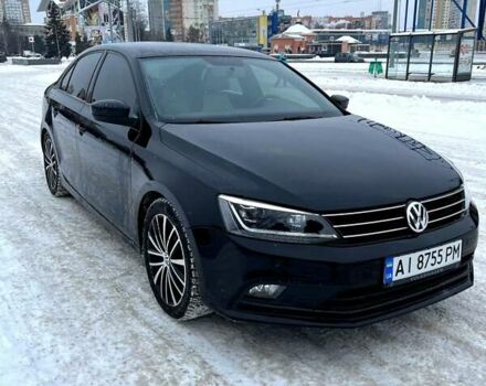 Черный Фольксваген Джетта, объемом двигателя 1.8 л и пробегом 128 тыс. км за 12000 $, фото 1 на Automoto.ua