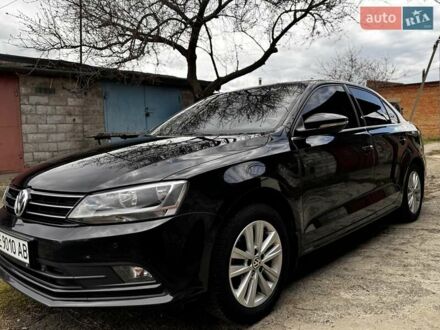 Фольксваген Джетта 2016 в Днепре (Днепропетровске) на Automoto.ua Черный Фольксваген Джетта, объемом двигателя 1.6 л и пробегом 175 тыс. км за 12600 $, фото 1 на Automoto.ua