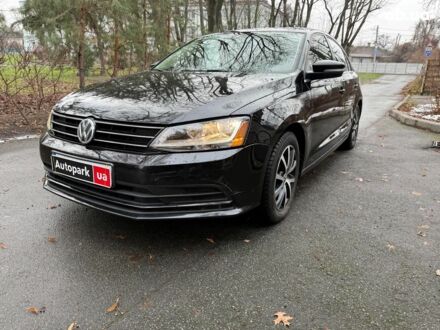 Черный Фольксваген Джетта, объемом двигателя 1.4 л и пробегом 160 тыс. км за 11990 $, фото 1 на Automoto.ua