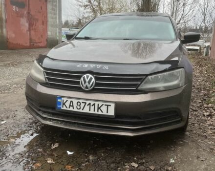 Коричневый Фольксваген Джетта, объемом двигателя 2 л и пробегом 144 тыс. км за 7800 $, фото 1 на Automoto.ua
