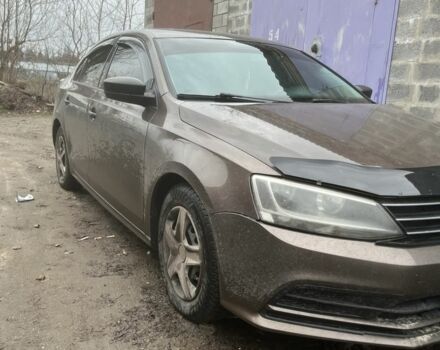 Коричневый Фольксваген Джетта, объемом двигателя 2 л и пробегом 144 тыс. км за 7800 $, фото 2 на Automoto.ua