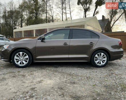 Коричневый Фольксваген Джетта, объемом двигателя 1.8 л и пробегом 137 тыс. км за 10800 $, фото 6 на Automoto.ua
