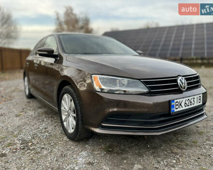 Коричневый Фольксваген Джетта, объемом двигателя 1.8 л и пробегом 137 тыс. км за 10800 $, фото 3 на Automoto.ua