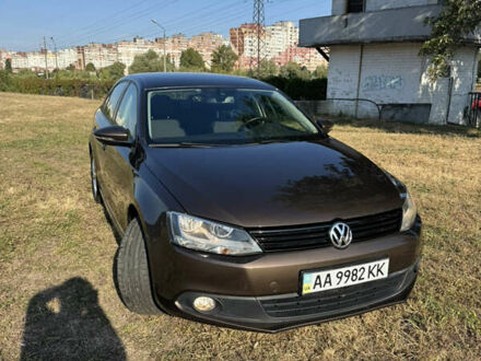 Коричневый Фольксваген Джетта, объемом двигателя 1.4 л и пробегом 136 тыс. км за 9500 $, фото 1 на Automoto.ua