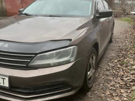 Коричневый Фольксваген Джетта, объемом двигателя 2 л и пробегом 144 тыс. км за 7800 $, фото 1 на Automoto.ua