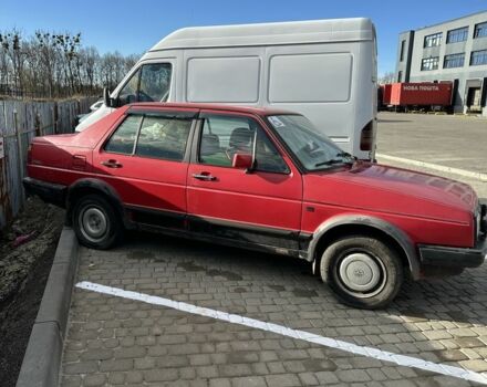 Красный Фольксваген Джетта, объемом двигателя 1.6 л и пробегом 10 тыс. км за 700 $, фото 1 на Automoto.ua