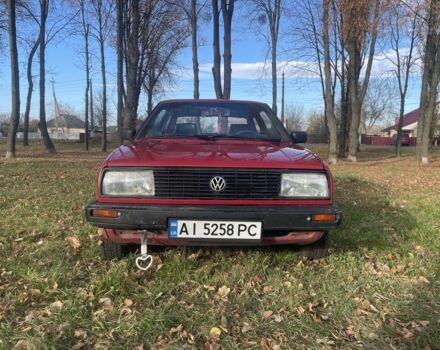 Красный Фольксваген Джетта, объемом двигателя 1.6 л и пробегом 220 тыс. км за 1300 $, фото 1 на Automoto.ua