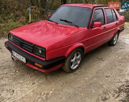 Красный Фольксваген Джетта, объемом двигателя 1.6 л и пробегом 500 тыс. км за 800 $, фото 1 на Automoto.ua