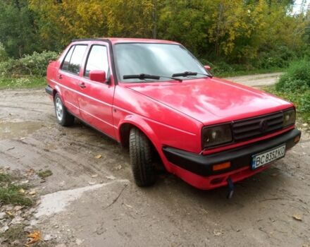 Красный Фольксваген Джетта, объемом двигателя 1.8 л и пробегом 555 тыс. км за 850 $, фото 3 на Automoto.ua