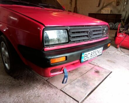 Красный Фольксваген Джетта, объемом двигателя 1.8 л и пробегом 555 тыс. км за 850 $, фото 1 на Automoto.ua