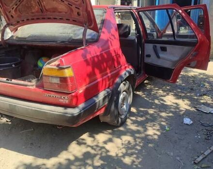 Красный Фольксваген Джетта, объемом двигателя 1.59 л и пробегом 324 тыс. км за 1200 $, фото 4 на Automoto.ua