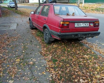 Фольксваген Джетта 1986 в Переяславе-Хмельницком на Automoto.ua Красный Фольксваген Джетта, объемом двигателя 1 л и пробегом 570 тыс. км за 800 $, фото 2 на Automoto.ua