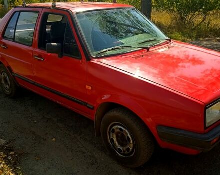 Червоний Фольксваген Джетта, об'ємом двигуна 1.6 л та пробігом 240 тис. км за 1500 $, фото 1 на Automoto.ua