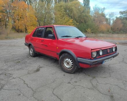 Красный Фольксваген Джетта, объемом двигателя 1.6 л и пробегом 636 тыс. км за 1200 $, фото 1 на Automoto.ua