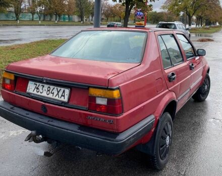 Красный Фольксваген Джетта, объемом двигателя 1.8 л и пробегом 210 тыс. км за 1550 $, фото 1 на Automoto.ua