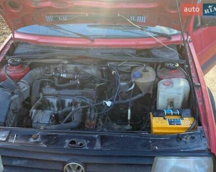 Красный Фольксваген Джетта, объемом двигателя 1.8 л и пробегом 100 тыс. км за 999 $, фото 1 на Automoto.ua