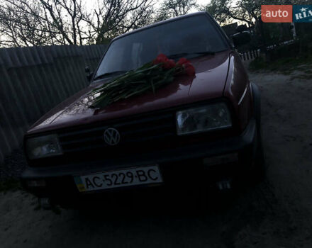 Красный Фольксваген Джетта, объемом двигателя 1.3 л и пробегом 400 тыс. км за 1600 $, фото 5 на Automoto.ua