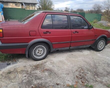 Красный Фольксваген Джетта, объемом двигателя 1 л и пробегом 200 тыс. км за 1600 $, фото 4 на Automoto.ua