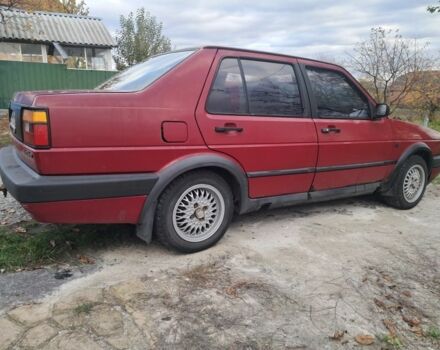 Красный Фольксваген Джетта, объемом двигателя 1 л и пробегом 200 тыс. км за 1600 $, фото 5 на Automoto.ua