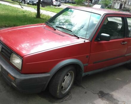 Красный Фольксваген Джетта, объемом двигателя 1.6 л и пробегом 170 тыс. км за 1800 $, фото 2 на Automoto.ua