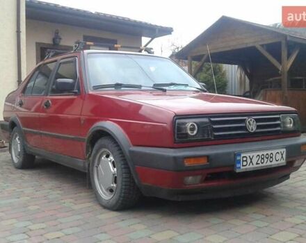 Червоний Фольксваген Джетта, об'ємом двигуна 1.6 л та пробігом 323 тис. км за 1950 $, фото 1 на Automoto.ua