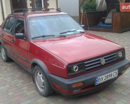 Червоний Фольксваген Джетта, об'ємом двигуна 1.6 л та пробігом 323 тис. км за 1950 $, фото 3 на Automoto.ua