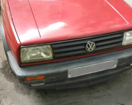 Красный Фольксваген Джетта, объемом двигателя 1.6 л и пробегом 170 тыс. км за 1800 $, фото 6 на Automoto.ua