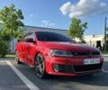 Красный Фольксваген Джетта, объемом двигателя 2 л и пробегом 218 тыс. км за 8500 $, фото 1 на Automoto.ua